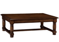 Sutton traditional coffee / cocktail table by Woodland furniture in Idaho Falls