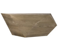 Miro contemporary modern geometric coffee cocktail table by Woodland furniture in Idaho Falls USA