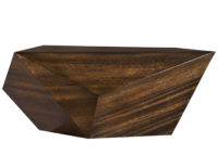 Miro contemporary modern geometric coffee cocktail table by Woodland furniture in Idaho Falls USA